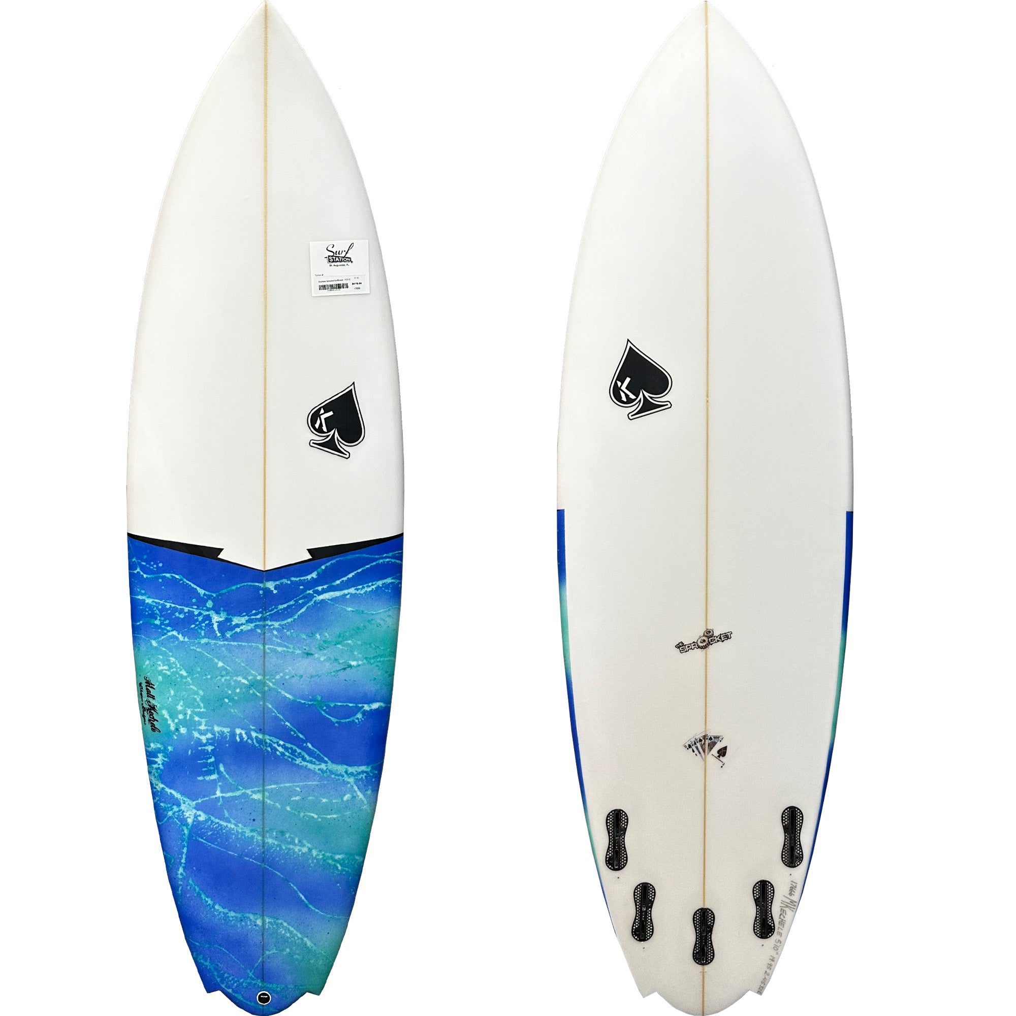 Kechele Sprocket Surfboard - FCS II