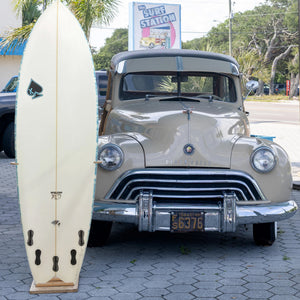 Kechele Mod Fish PU/Poly 6'4 Surfboard - FCS II