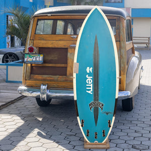 Lost Puddle Jumper 5'4 Black Dart Consignment Surfboard - FCS II