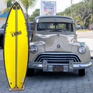 Channel Islands Fishbeard 6'4 Used Surfboard - Futures