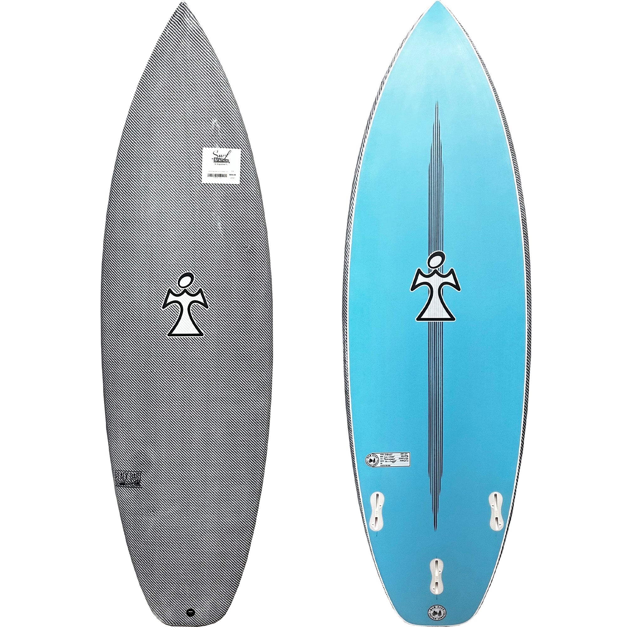 Inspired No Name Black Dart EPS Surfboard - FCS II