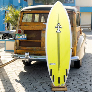 Inspired Deuces Wild Black Dart 5'8 Surfboard - Futures