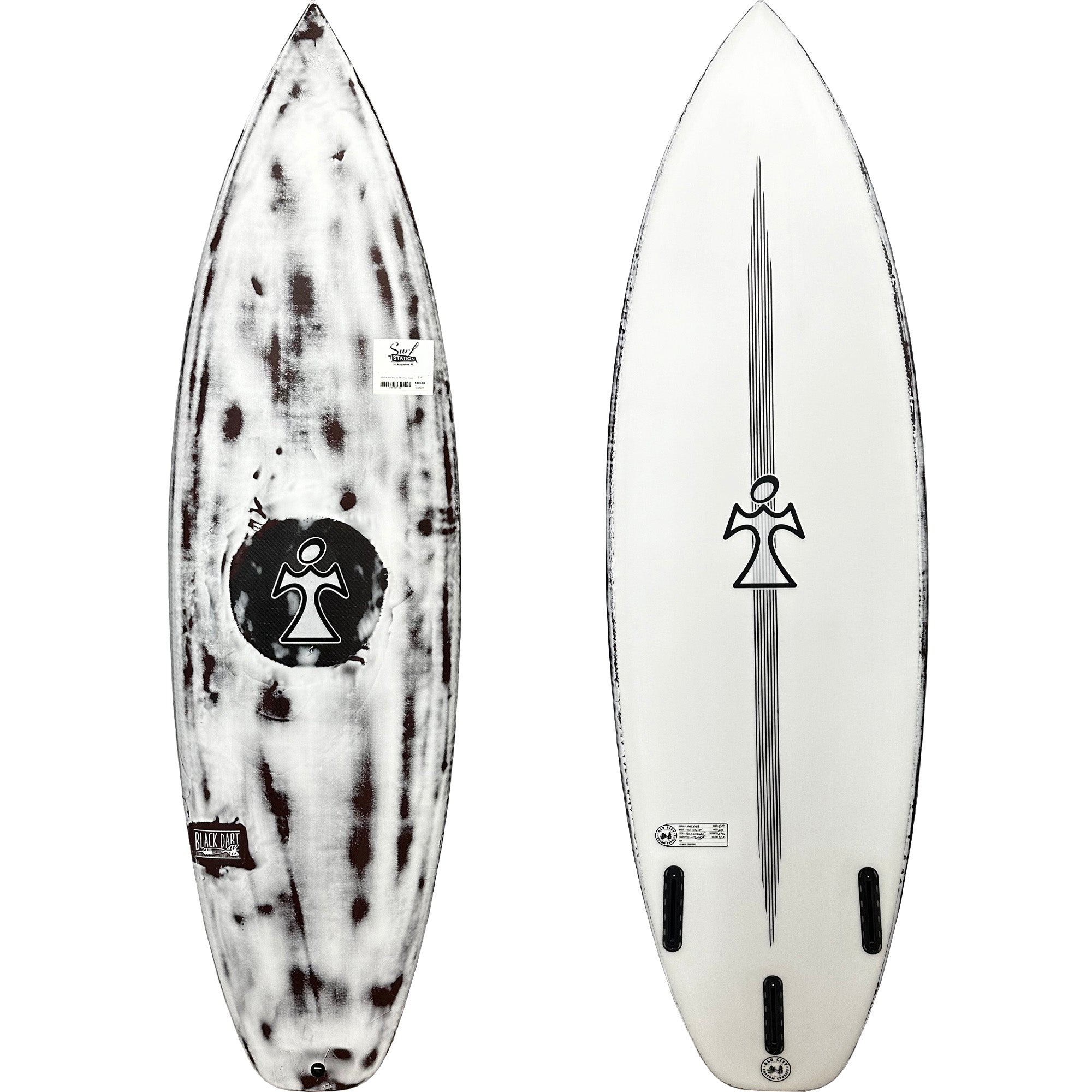 Inspired No Name Black Dart EPS Surfboard - Futures