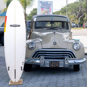 Ken White Mid Length 6'10 Surfboard - FCS II