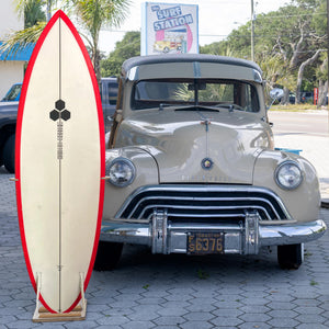 Channel Islands Twin Pin 6'3 Consignment Surfboard - Futures