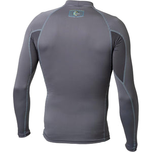 O'Neill TRVLR Men's L/S Rashguard- Smoke/Graphite