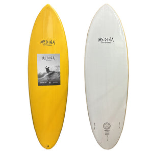 Medina Basic Line Magic 6'4 Soft Surfboard - Yellow