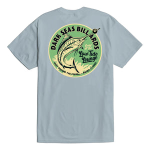 Dark Seas Eight Ball Men's S/S T-Shirt - Light Blue