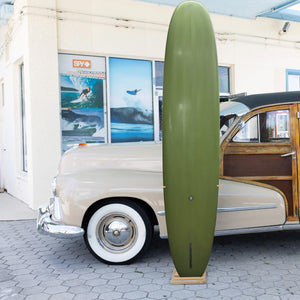 Black Rose Mfg. 50/50 PU/Poly 9'8 Longboard Surfboard