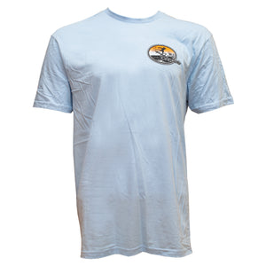 Surf Station Morning Boost Men's S/S T-Shirt - Light Blue