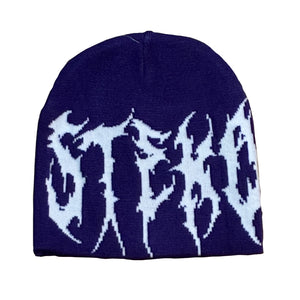 Steko Crime Men's Beanie - Purple