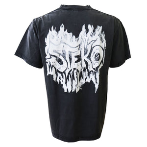 Steko Burner Men's S/S T-Shirt - Faded Black