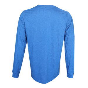 Surf Station Surf Cat Men's L/S Shirt - Heather Teal