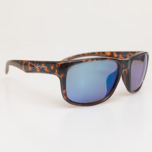 Surf Station Centrist Men's Sunglasses - Tortoise/Blue Polarized