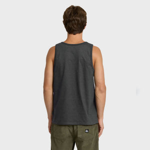 Quiksilver Original Stripe Men's Tank - Charcoal Heather