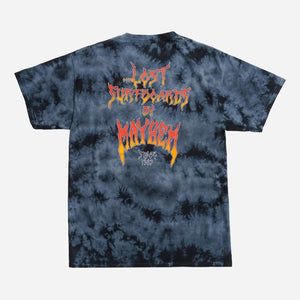 Lost Mayhem Since 87 Men's S/S T-Shirt - Black Crystal Dye