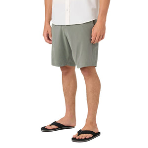 O'Neill Reserve Light Check 19" Hybrid Men's Walkshorts - Dark Olive