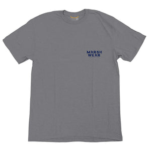 Marsh Wear Drifter Men's S/S T-Shirt - Steel Heather