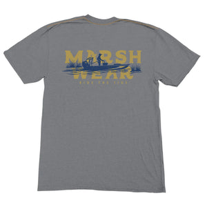 Marsh Wear Drifter Men's S/S T-Shirt - Steel Heather