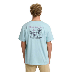 Billabong Tailgate Premium Men's S/S T-Shirt - Dusty Blue