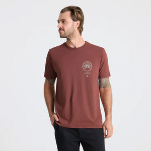 Roark Expedition Men's S/S T-Shirt - Red Clay