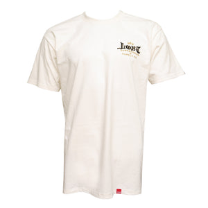 Lost The Flocker Men's S/S T-Shirt - Vintage White