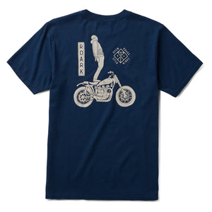 Roark Ghostrider Men's S/S T-Shirt - Navy