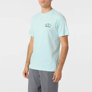 O'Neill Greenie Men's S/S T-Shirt - Island Blue