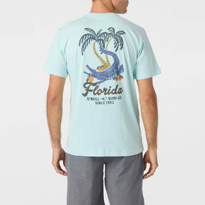 O'Neill Greenie Men's S/S T-Shirt - Island Blue