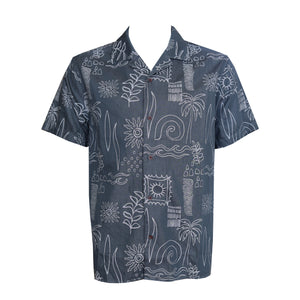 Katin Habitat Men's S/S Dress Shirt - Black Wash