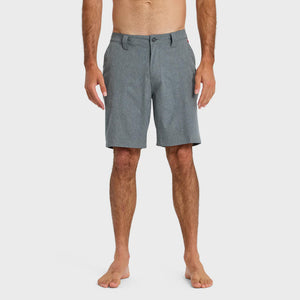 Quiksilver Union Heather Amphibian 20" Hybrid Men's Walkshorts - Black