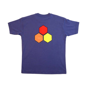 Channel Islands Classic Hex Youth S/S T-Shirt - Cobalt Blue