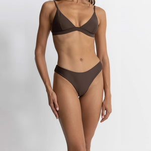 Rhythm Classic Holiday Women's Bikini Bottoms - Chocolate