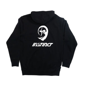 Instinct Overspray Tube Rider Men's L/S Hoodie - Black