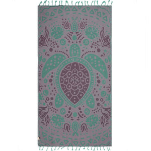 Sand Cloud Towel - Jewel Turtle