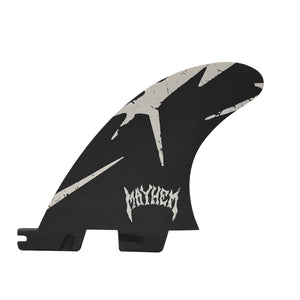 FCS II Mayhem Pivot Quad Rear Surfboard Fins - Medium/Sand