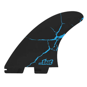 FCS II Mayhem Driver Tri Surfboard Fins - Large/Blue