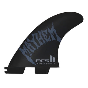 FCS II Mayhem Pivot Tri Surfboard Fins - Large/Marine