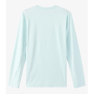 O'Neill Phrase UPF 50+ Men's L/S Sun Shirt - Pastel Blue