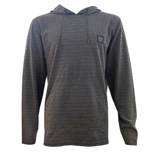 Surf Station Pitch Men's L/S Hoodie - Charcoal