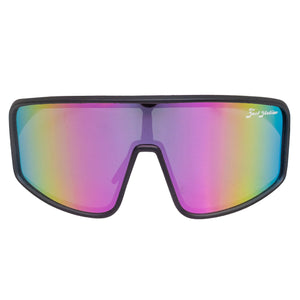 Surf Station Speedway Men's Sunglasses - Black/PInk Polarized