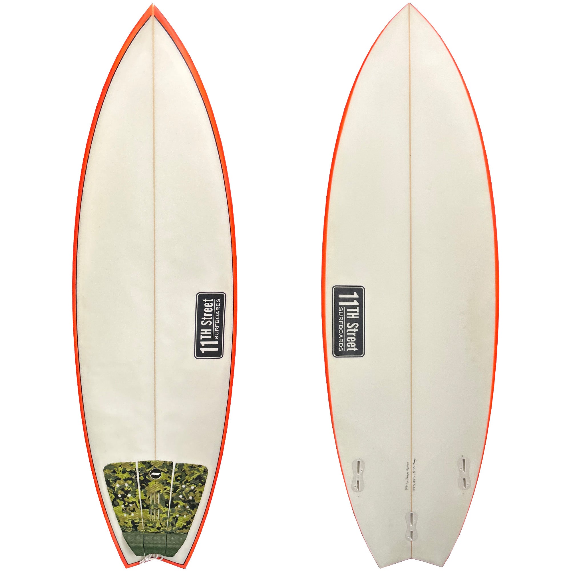 11th Street Surfboards Puffin 5'5 Consignment Surfboard