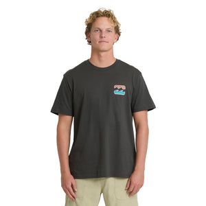 Billabong Heritage Arch Premium Knit Graphic Men's S/S T-Shirt - Raven