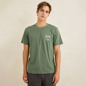 Rhythm Biker Wanderer Men's S/S T-Shirt - Seaweed