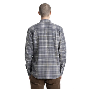 Volcom Netastone Men's L/S Flannel - Asphalt Black