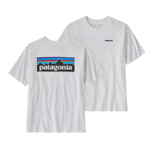 Patagonia P-6 Logo Responsibili-Tee Men's S/S T-Shirt - White