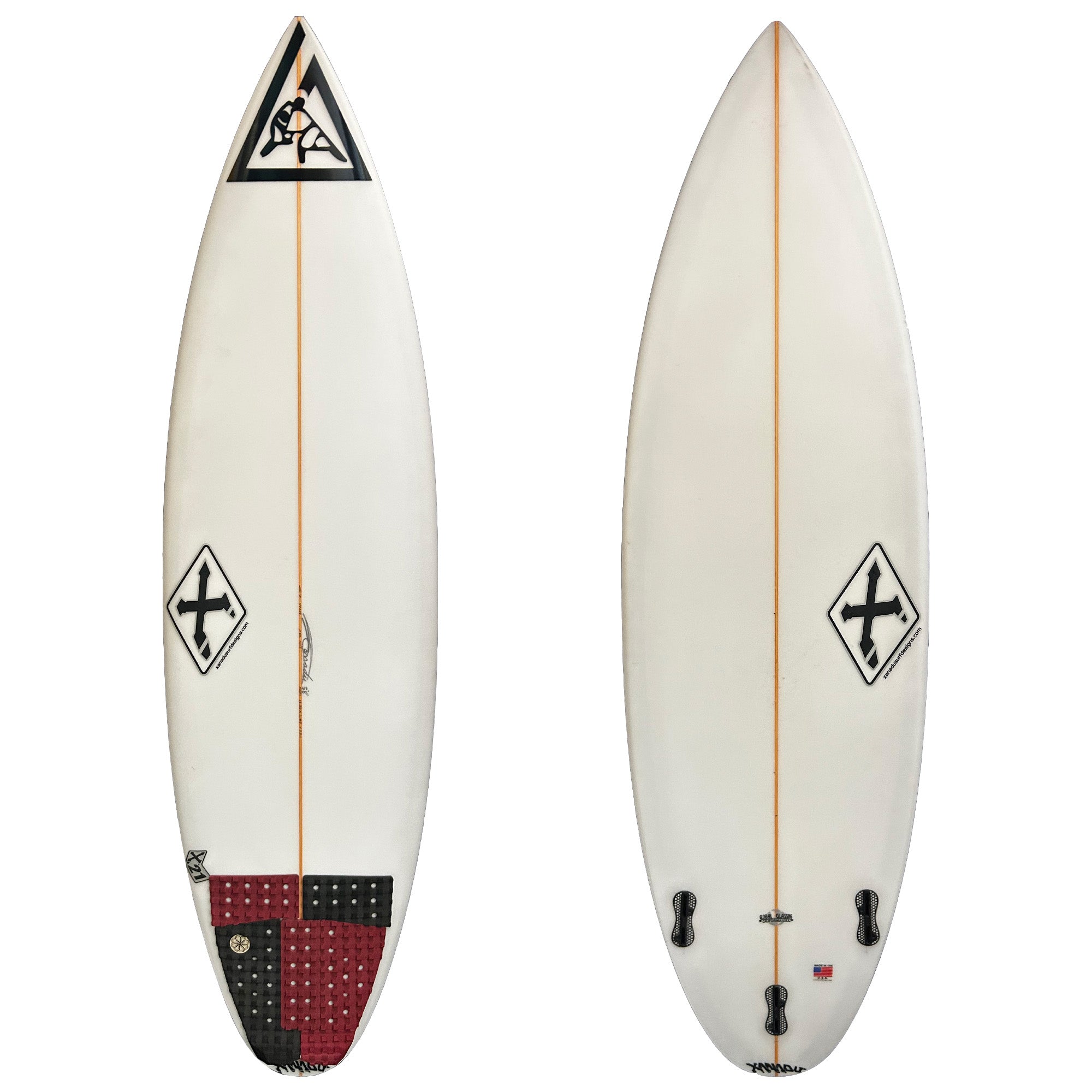 Xanadu Surf Designs 5'8 Used Surfboard
