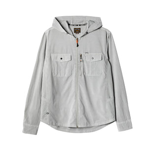 Dark Seas Albright UV Hooded Men's L/S Shirt - Grey