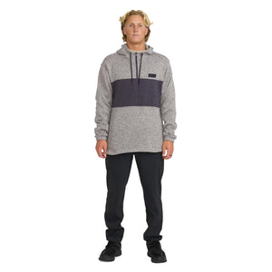 Billabong Adventure Division Boundary Pullover Quarter Zip Men's L/S Hoodie - Alloy