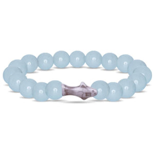 Fahlo Glow In The Dark Shark Tracking Bracelet - Aqua Glow